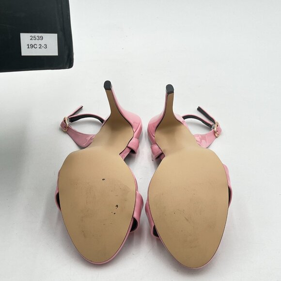 FSJ Light Pink Sexy High Heel Sandal Back Strap Slingback Open Toe Evening Shoes - Picture 7 of 8
